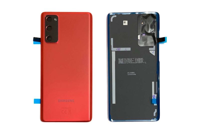 Tapa Batería Original Samsung Galaxy S20 FE 4G SM-G780F Rojo