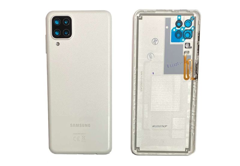Carcasa Trasera Tapa Batería Original Samsung Galaxy A12 SM-A125F Blanco