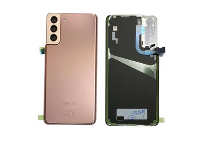 Tapa Batería Original Samsung Galaxy S21 Plus SM-G996B Rosa Oro
