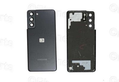 Tapa Batería Original Samsung Galaxy S21 G991B Negro SWAP (Desmontaje)