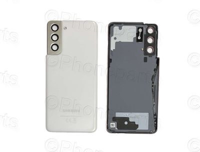Tapa Batería Original Samsung Galaxy S21 G991B Blanco SWAP (Desmontaje)