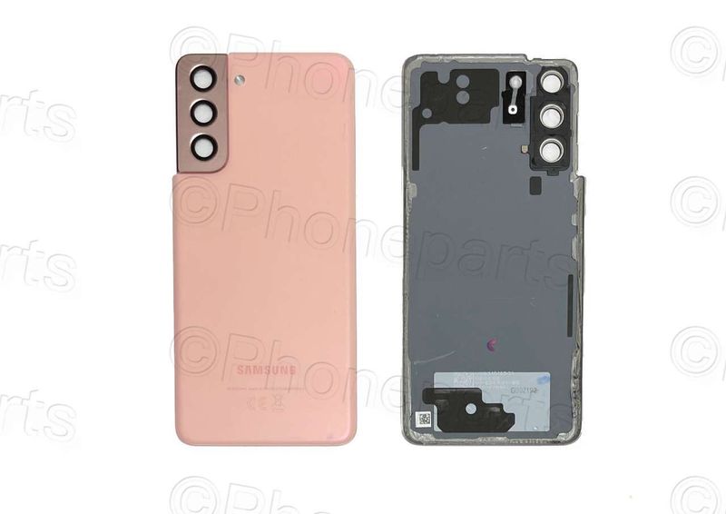 Tapa Batería Original Samsung Galaxy S21 G991B Rosa SWAP (Desmontaje)