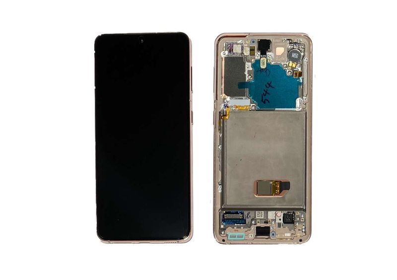 Pantalla Completa Samsung Galaxy S21 SM-G991B Violeta con Cámara Frontal