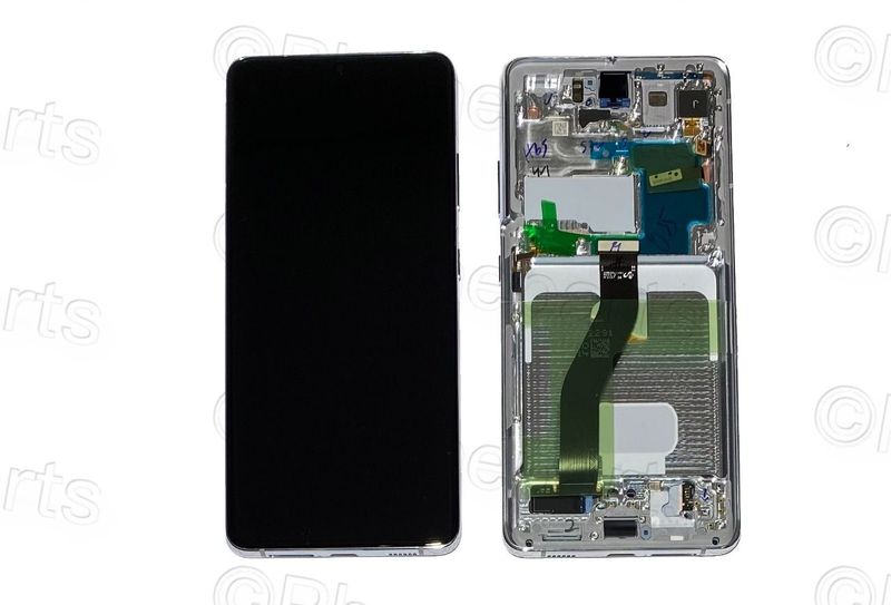 Pantalla Completa Samsung Galaxy S21 Ultra 5G SM-G998B Plata