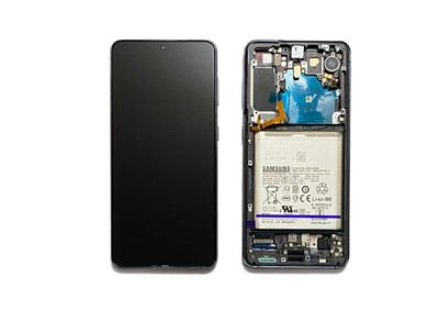 Pantalla Completa + Batería Samsung Galaxy S21 SM-G991B Gris