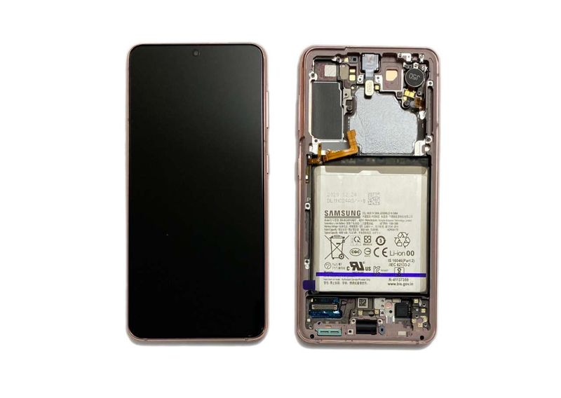 Pantalla Completa + Batería Samsung Galaxy S21 SM-G991B Rosa
