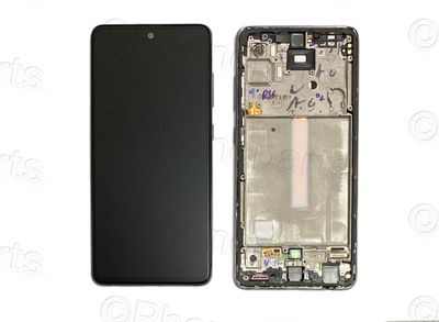 Pantalla Completa Samsung Galaxy A52 5G SM-A526B, A52 A525F Negro