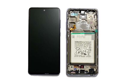 Pantalla Completa + Batería Samsung Galaxy A72 4G/5G SM-A725F A726B Violeta