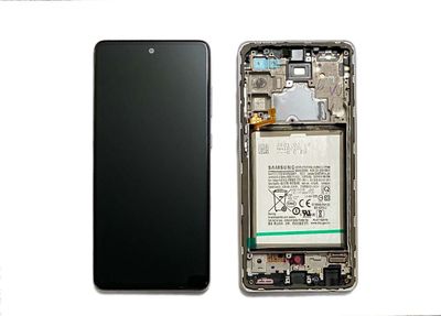 Pantalla Completa + Batería Samsung Galaxy A72 4G/5G SM-A725F A726B Blanco