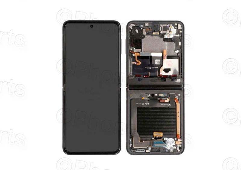 Pantalla Completa Interna Samsung Galaxy Z Flip3 5G SM-F711B Negro