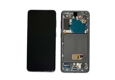Pantalla Completa Samsung Galaxy S21 SM-G991B Gris