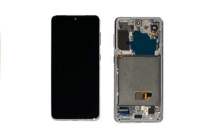 Pantalla Completa Samsung Galaxy S21 SM-G991B Blanco