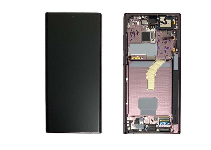 Pantalla Completa Samsung Galaxy S22 Ultra SM-S908B Borgoña (Vino)
