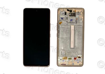 Pantalla Completa Samsung Galaxy A53 A536B Dorado / Melocotón