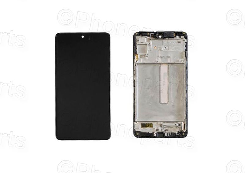 Pantalla Completa Samsung Galaxy M53 SM-M536 Negro con Marco