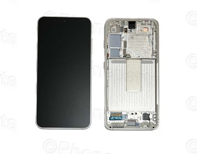 Pantalla Completa Samsung Galaxy S23 SM-S911B Beige (Plata)