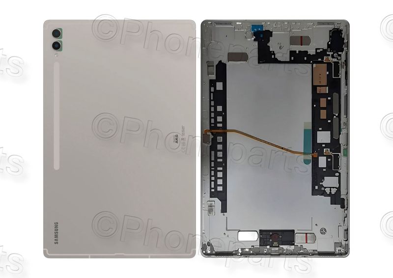 Tapa Trasera Plata Samsung Galaxy Tab S9 Ultra