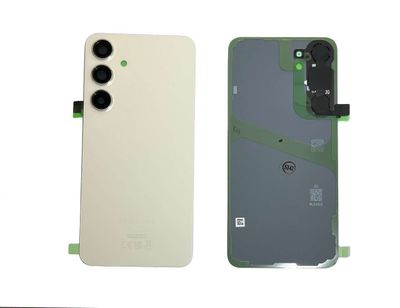 Tapa Batería Original Samsung Galaxy S24 Plus SM-S926B Amarillo Ámbar (Crema)