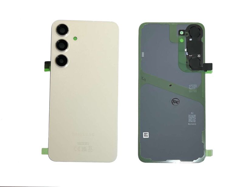 Tapa Batería Original Samsung Galaxy S24 Plus SM-S926B Amarillo Ámbar (Crema)