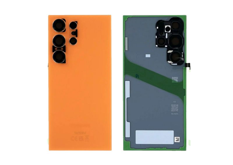 Tapa Batería Naranja Titanio Samsung Galaxy S24 Ultra