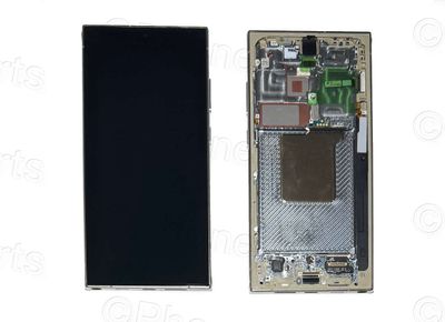 Pantalla Completa Samsung Galaxy S24 Ultra 5G SM-S928B Amarillo Titanium (marco dorado)