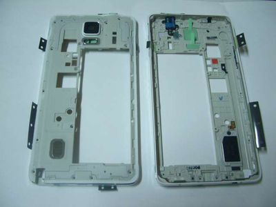 Carcasa Trasera Chasis Samsung N910F Galaxy Note4 Blanco Modulo Buzzer Embellece
