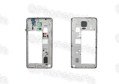 Carcasa Trasera Chasis Samsung N910F Galaxy Note4 Rosa Modulo Buzzer Embellece