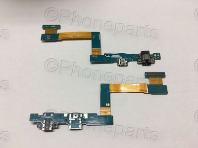 Flex Conector Carga MicroUSB Samsung T550 Galaxy Tab A con Jack de Audio y Botón