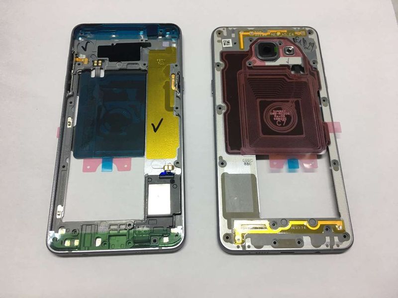 Carcasa Intermedia Chasis Samsung SM-A510F Galaxy A5 2016 Negro