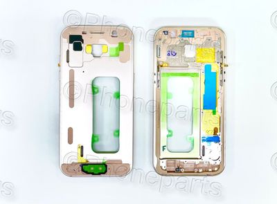 Carcasa Intermedia Chasis Samsung SM-A520F Galaxy A5 2017 Rosa