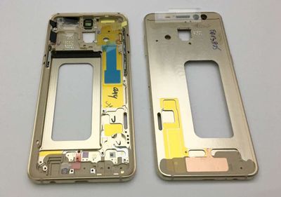 Carcasa Intermedia Chasis Samsung SM-A530F Galaxy A8 2018 Dorado