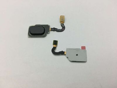 Cable Flex Botón Menú Sensor Huella Samsung SM-A530F Galaxy A8 2018 Negro