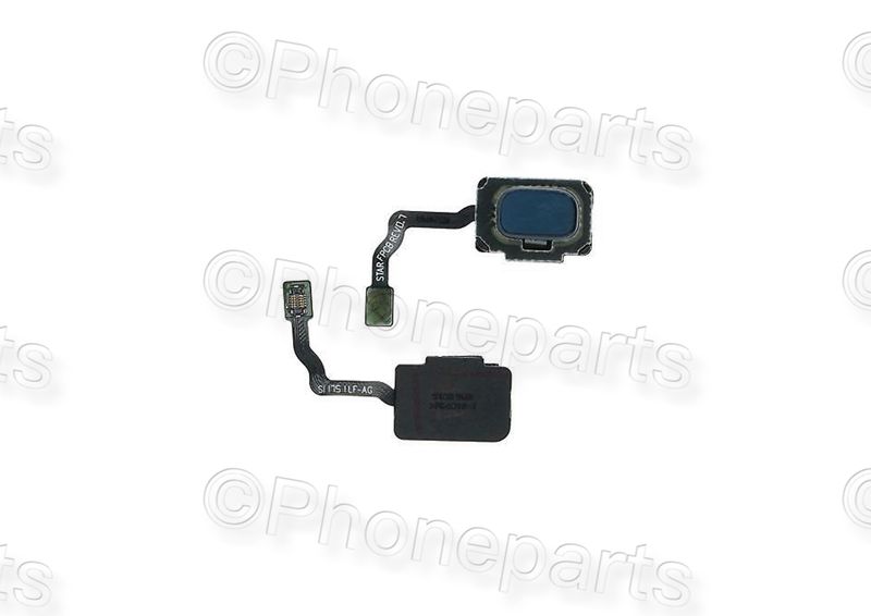 Cable Flex Botón Menú Sensor Huella Samsung SM-G960F Galaxy S9 Azul
