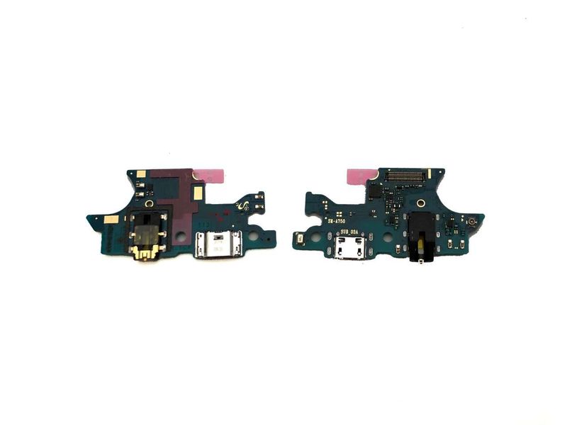 Placa Conector Carga Micro USB Jack Audio y Micro Samsung Galaxy A7 2018 SM-A750F