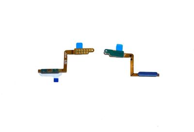 Cable Flex Botón Menú Sensor Huella Samsung Galaxy A7 2018 SM-A750F Azul