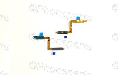 Cable Flex Botón Menú Sensor Huella Samsung Galaxy A7 2018 SM-A750F Negro
