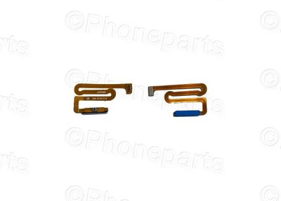 Cable Flex Sensor Huella Botón Encendido Samsung Galaxy A12 A125F / A12 Nacho A127F Azul