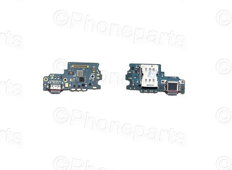 Placa Con conector Carga TipoC con Lector SIM y Micro Samsung Galaxy S21 FE 5G G990B