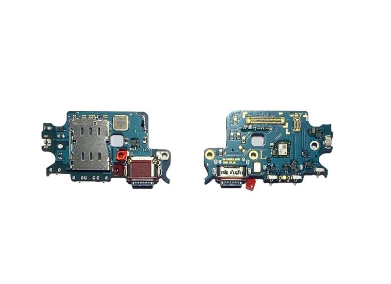 Placa con Conector Carga TipoC con Lector SIM y Micro Samsung Galaxy S22 SM-S901B