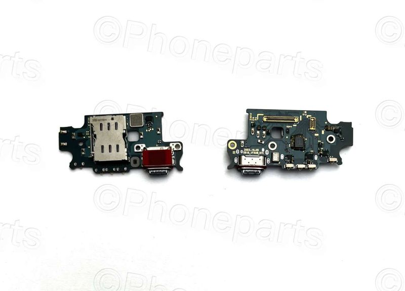 Placa con Conector Carga TipoC con Lector SIM y Micro Samsung Galaxy S23 PLUS 5G SM-S916B