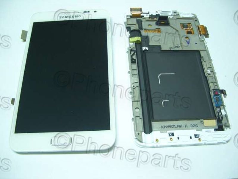 Display con Digitalitzador Samsung N7000 Galaxy Note Blanco con Marco 100% ORIGI