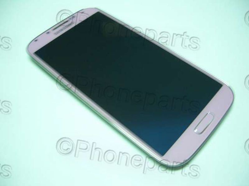 Pantalla Completa Samsung I9505 Rosa con Marco 100% Original Galaxy S4