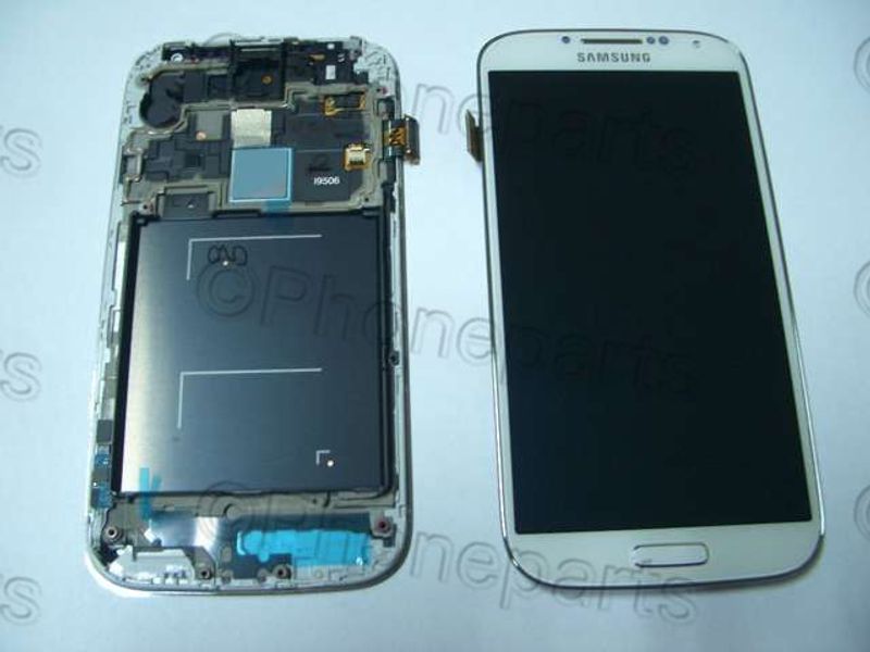 Pantalla Completa Samsung I9506 S4 LTE Blanco con Marco 100% Original
