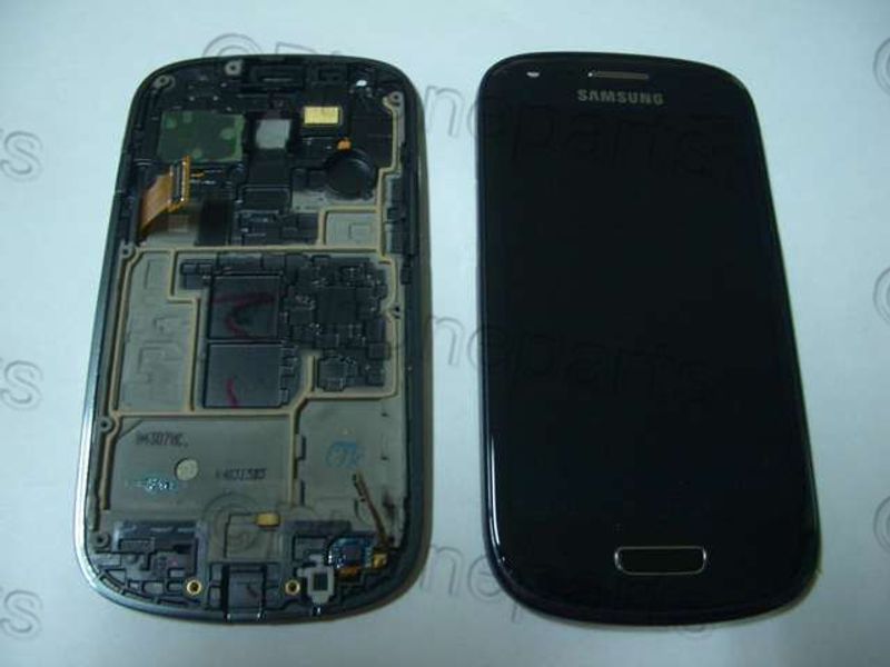 Pantalla Completa Samsung I8200 Galaxy S3 Mini VE Gris Oscuro Negro 10
