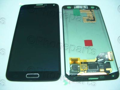 Pantalla Completa Samsung G900F G901F Galaxy S5 Negro Plata