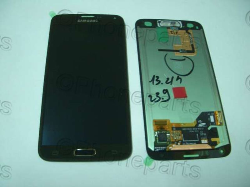 Pantalla Completa Samsung G900F G901F Galaxy S5 Dorado