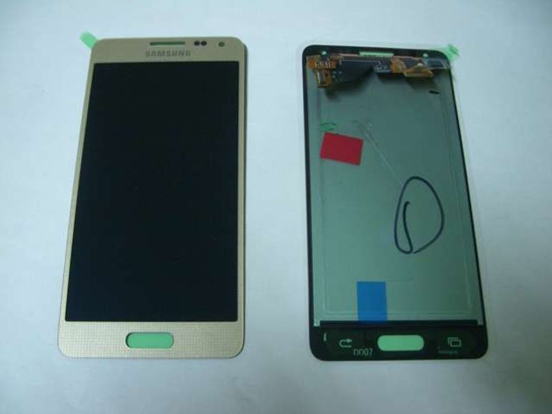 Pantalla Completa Samsung G850F Galaxy Alpha Dorado