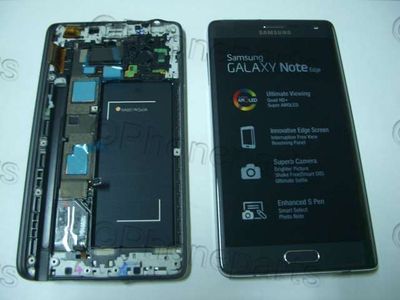 Pantalla Completa Samsung N915G Note EDGE Negra con Marco 100% origina