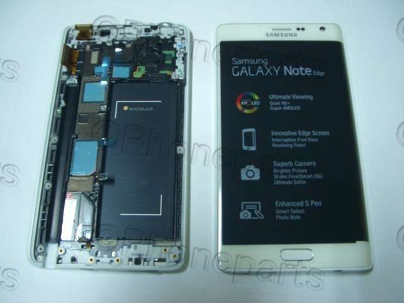 Pantalla Completa Samsung N915G Note EDGE Blanca con Marco 100% origin