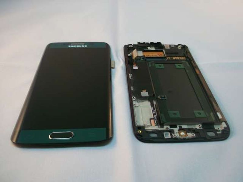 Pantalla Completa Samsung G925F Galaxy S6 Edge Verde